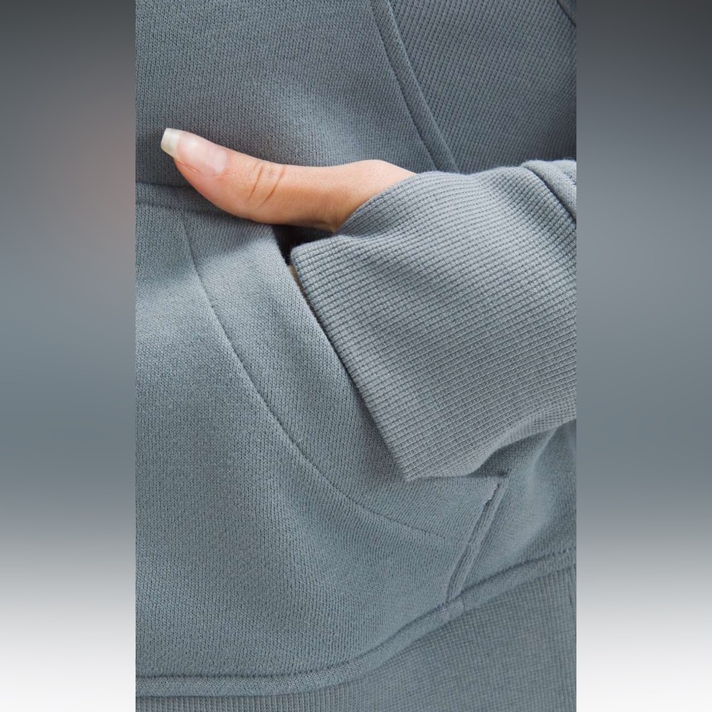 Lululemon Oversized Full-Zip Scuba Hoodie
Silver Blue - Picture 3 of 9
